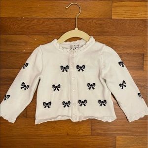 Janie and Jack Bow Cardigan